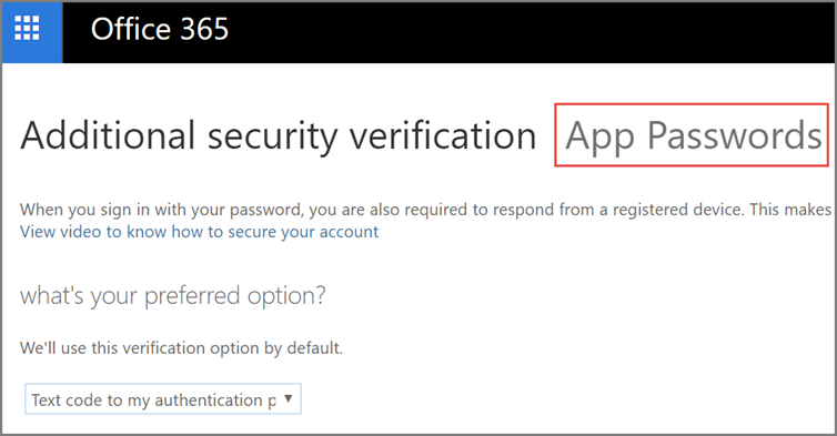 Additional Security Verfication